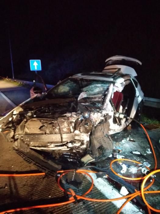 Un kamikaze fallece y deja cinco heridos tras sembrar el pánico en la autopista "Y"