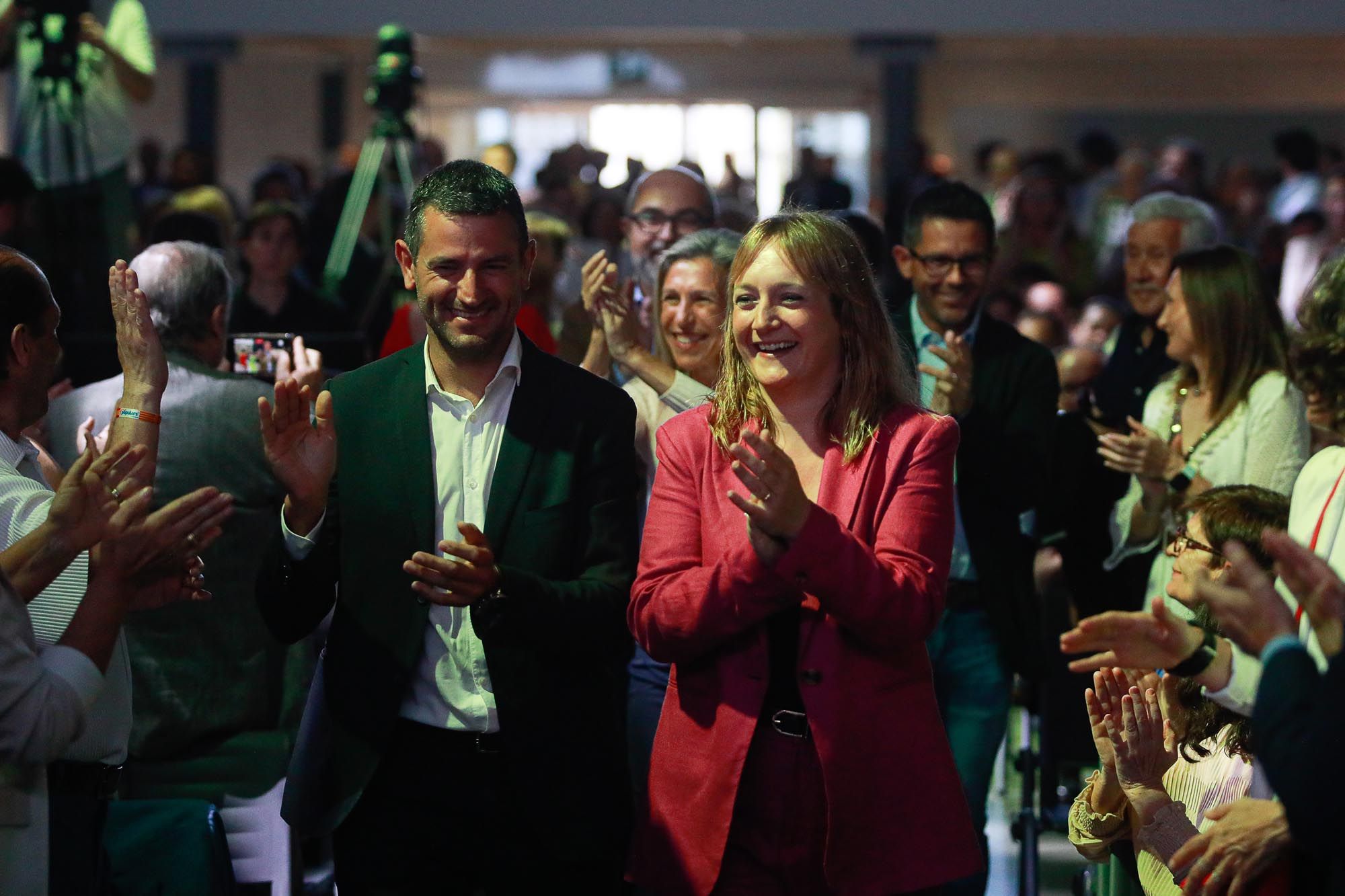 La candidata del PP a la presidencia del Govern balear, Marg Porhens, en Ibiza