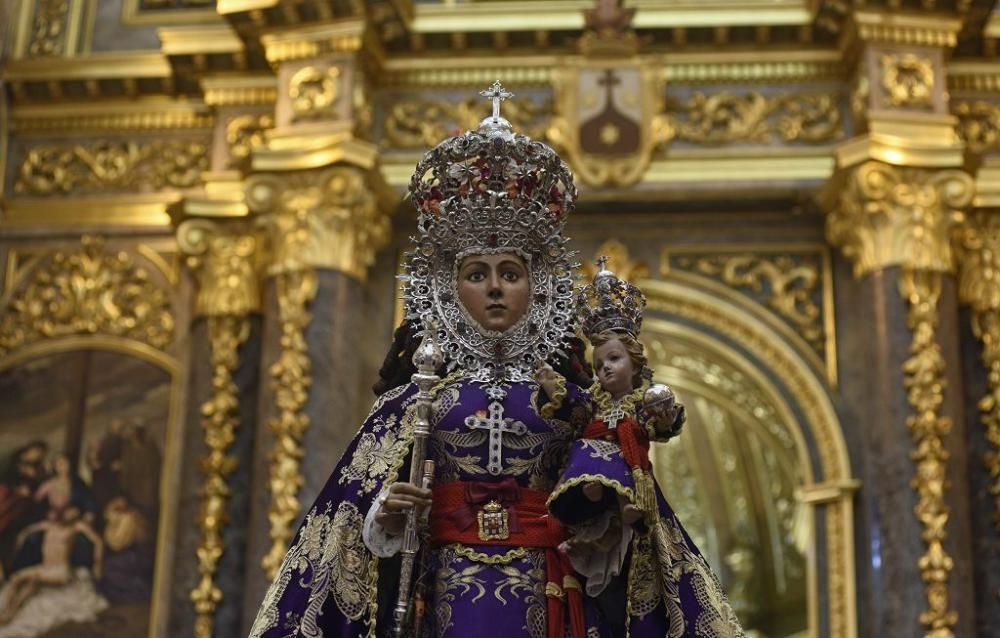 Bajada de la Fuensanta a la Catedral de Murcia