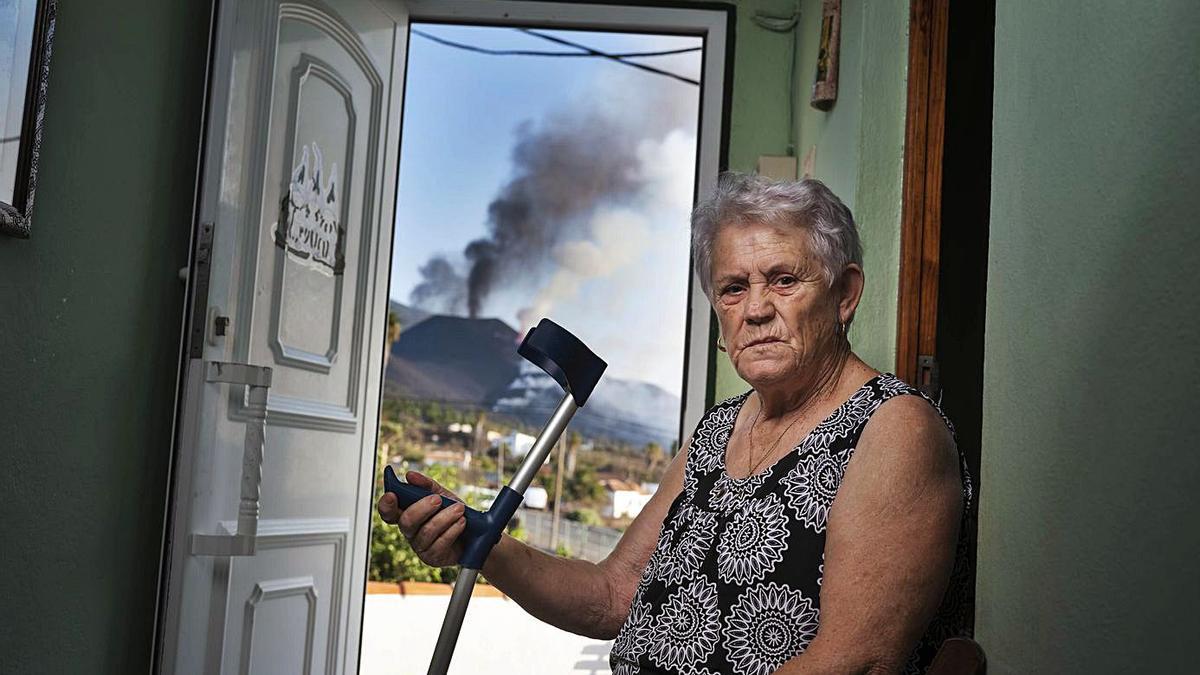 Estela, Tacande, a un kilómetro del volcán. || Arturo Rodríguez