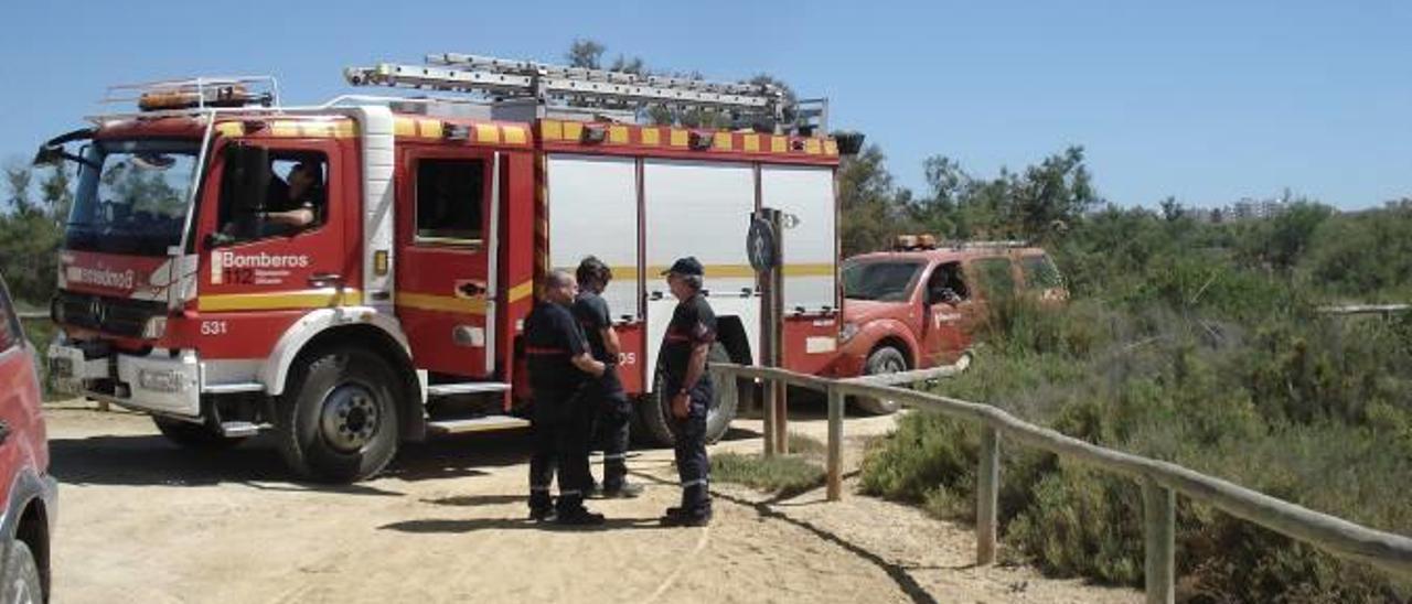 Inspección del Clot de Galvany para evaluar el riesgo de incendios