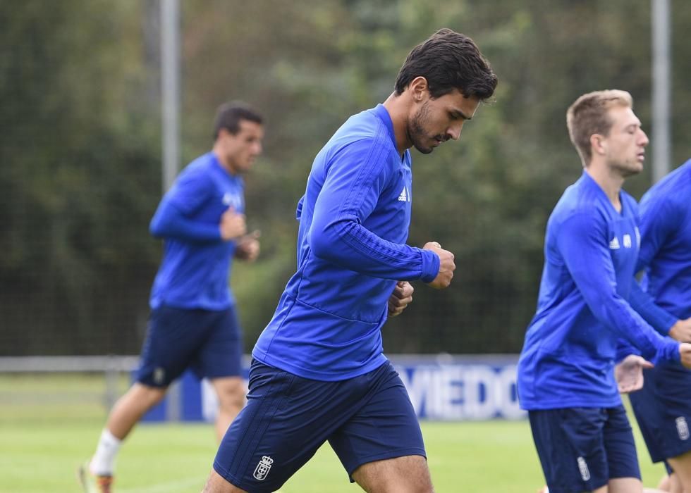 Entrenamiento del Oviedo