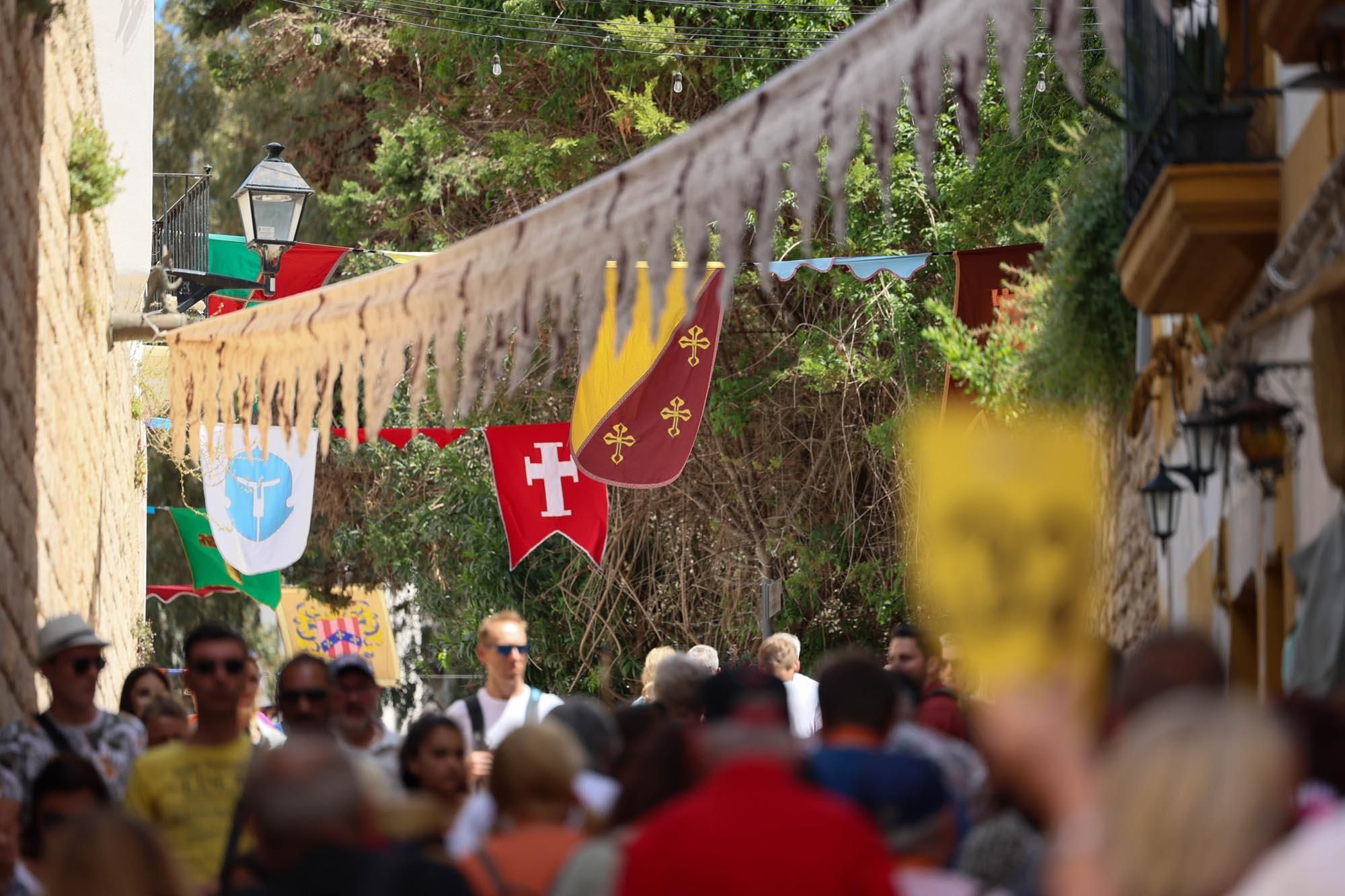 Preparativos de la feria Eivissa Medieval