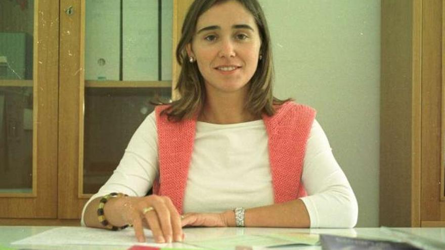 La abogada Tania Varela, cuando era directora del CIM de Cambados. // Iñaki Abella