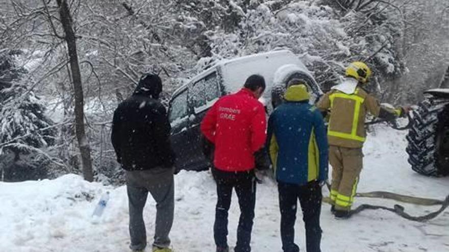 Sortides de la carretera i cotxes pocs preparats