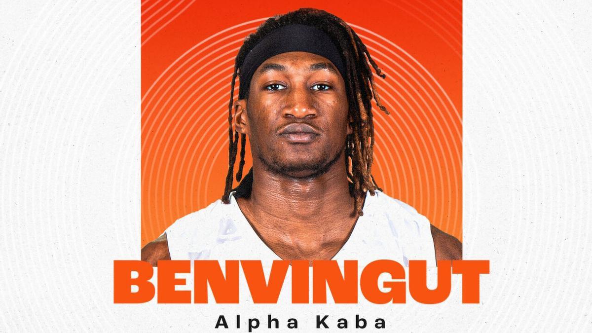 Alpha Kaba, última incorporación del Valencia Basket para este final de temporada