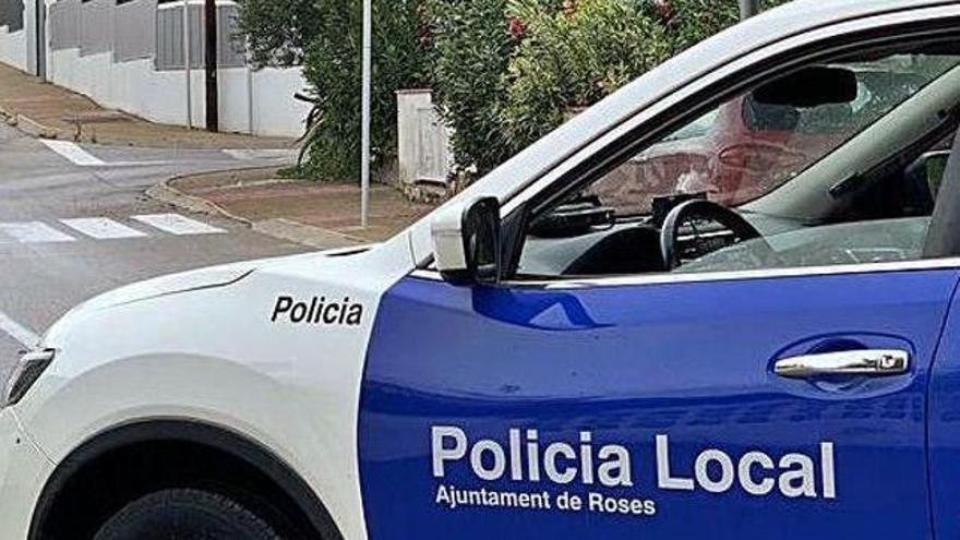 La Policia Local de Roses va aconseguir interceptar i retenir una de les dues furgonetes