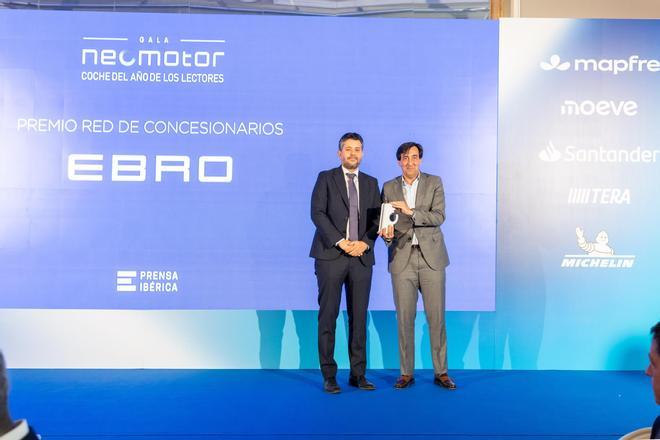 Ebro recibe el Premio Red de Concesionarios