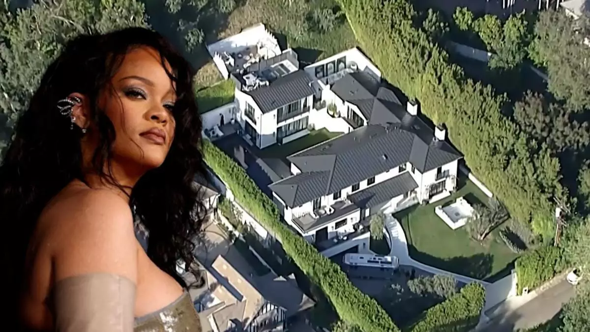 Detenida una mujer tras disparar contra la casa de Rihanna en Beverly Hills mientras la cantante estaba dentro