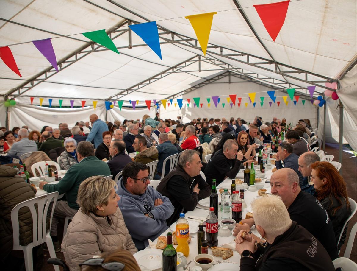 Asistentes de la VII Festa Gastronómica da Cabra.
