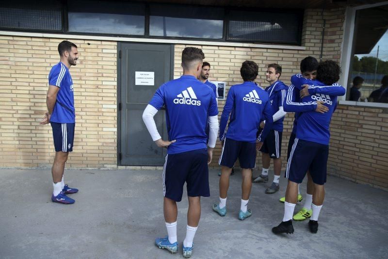 EL Zaragoza prepara el partido contra el Mirandés