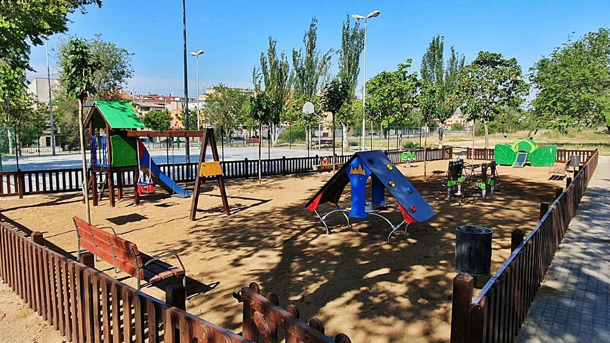 L’àrea de jocs infantils és un dels espais que s’han remodelat | AJUNTAMENT DE VILANOVA