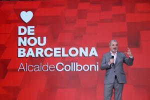 Jaume Collboni apel·la a la tornada de la Barcelona «orgullosa» governada pel PSC