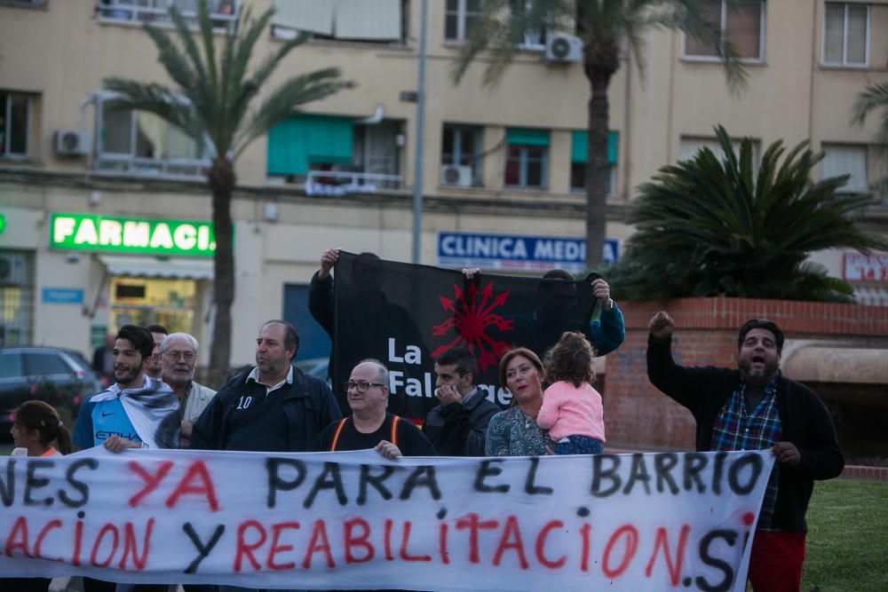 Manifestación en el barrio de José Antonio