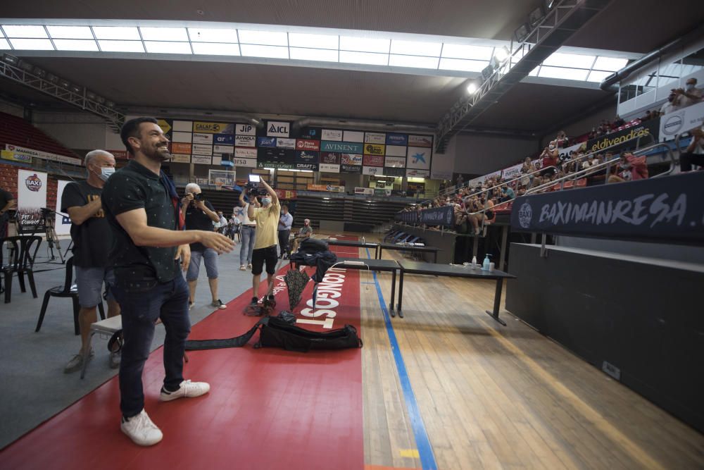 Presentació de Rafa Martínez com a nou jugador del Baxi