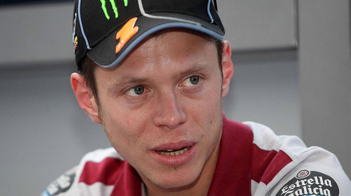 L’actual campió de Moto2, Tito Rabat, en un descans a Montmeló. L’actual campió de Moto2, Tito Rabat, en un descans a Montmeló.