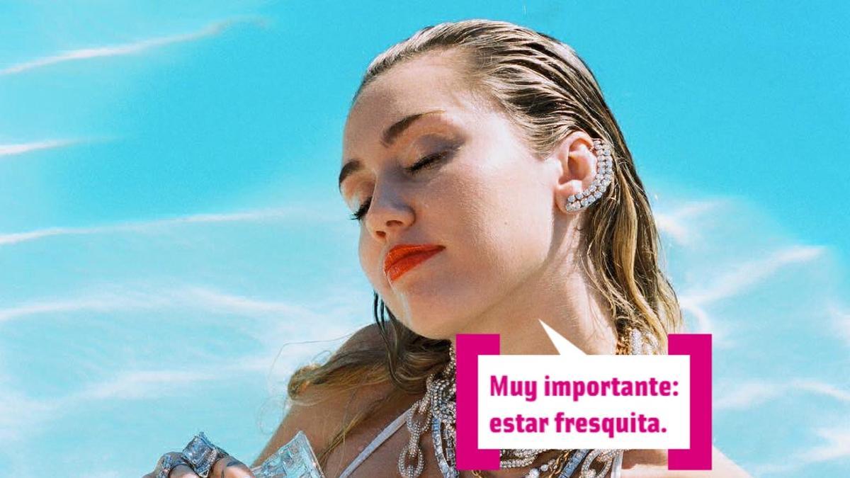 Miley Cyrus saca los pomelos y... ¡Vuelve a librar la censura!