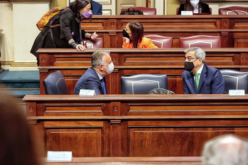 Pleno del Parlamento de Canarias, 21/12/2021