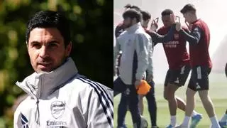 El método Arteta que funciona: entrena para la Champions con bolígrafos