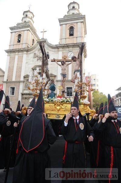 Procesión de la Soledad del Calvario en Murcia