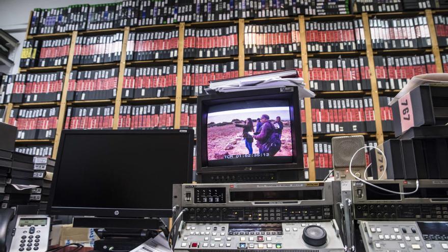 El archivo audiovisual de TVE-Balears se traslada a Madrid