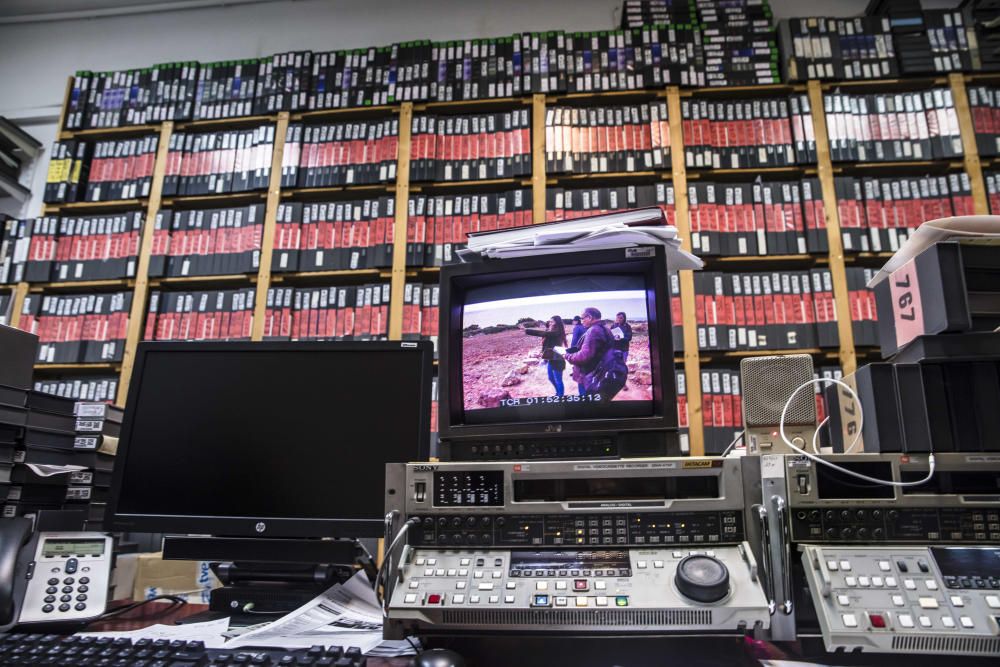 El archivo audiovisual de TVE-Balears se traslada a Madrid