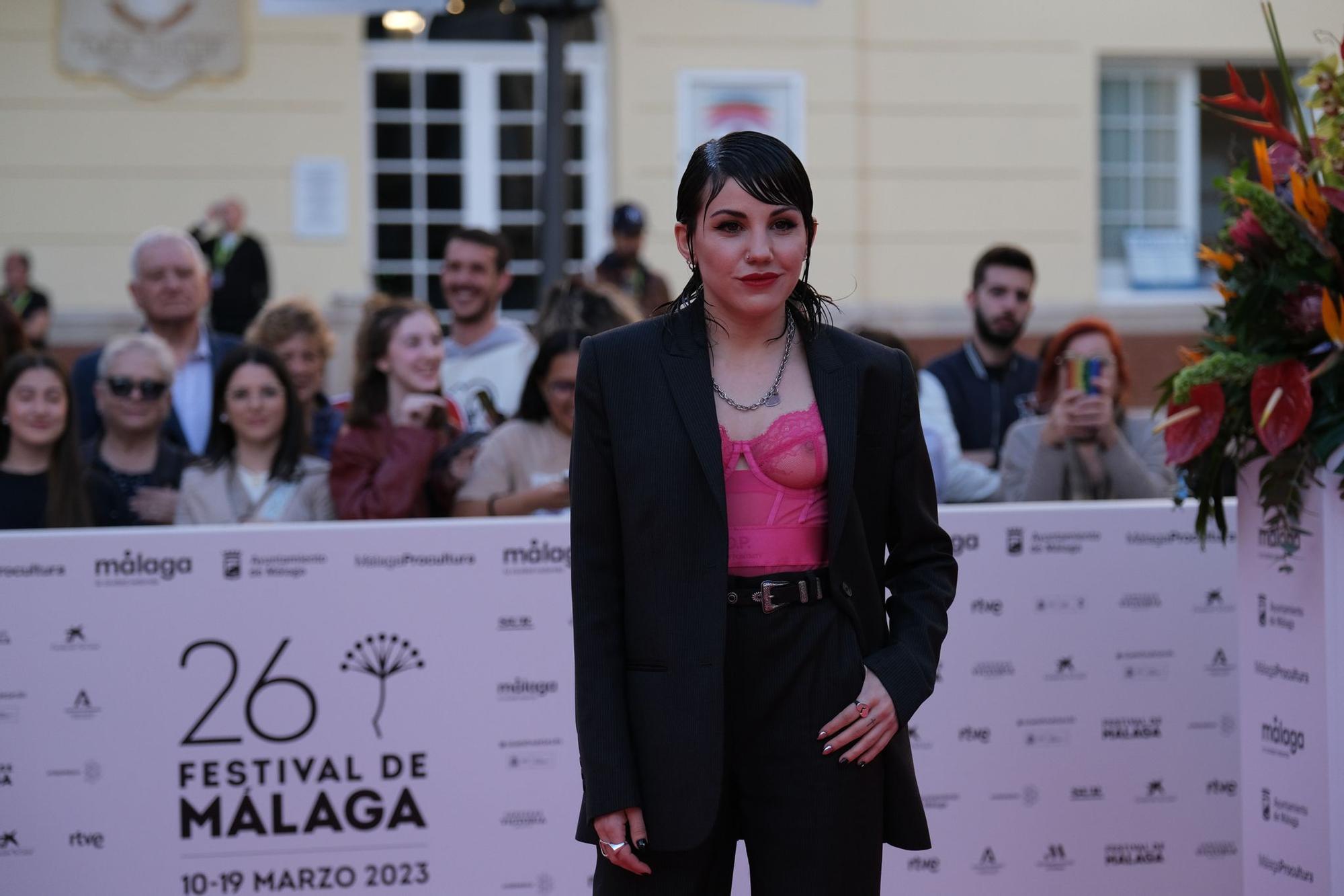 Las imágenes de la alfombra roja de la gala inaugural del 26 Festival de Málaga