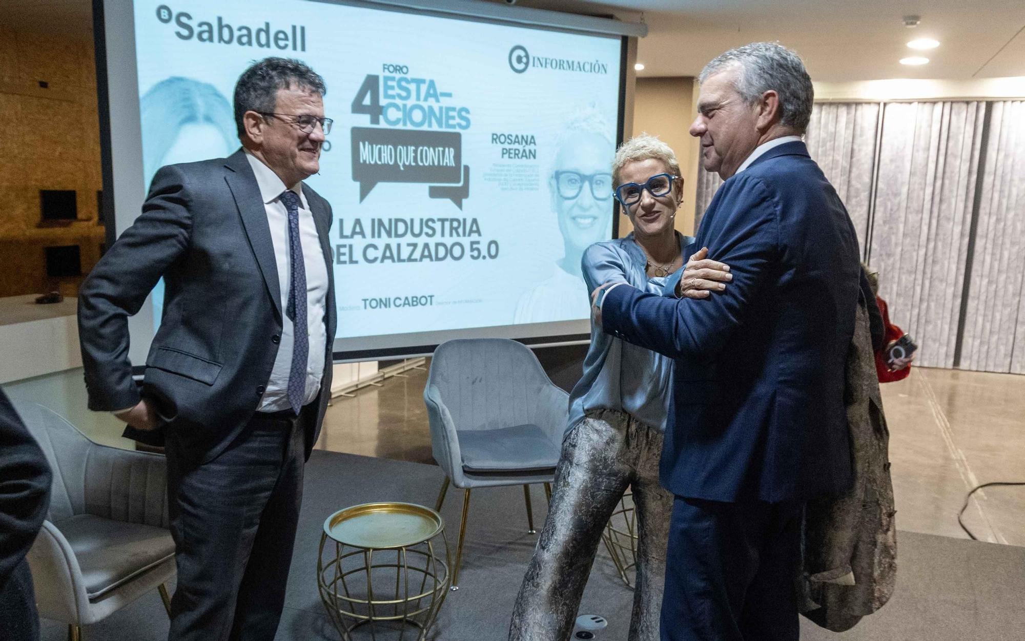 El Foro «Industria del calzado 5.0» organizado por el Club INFORMACIÓN y Sabadell en imágenes