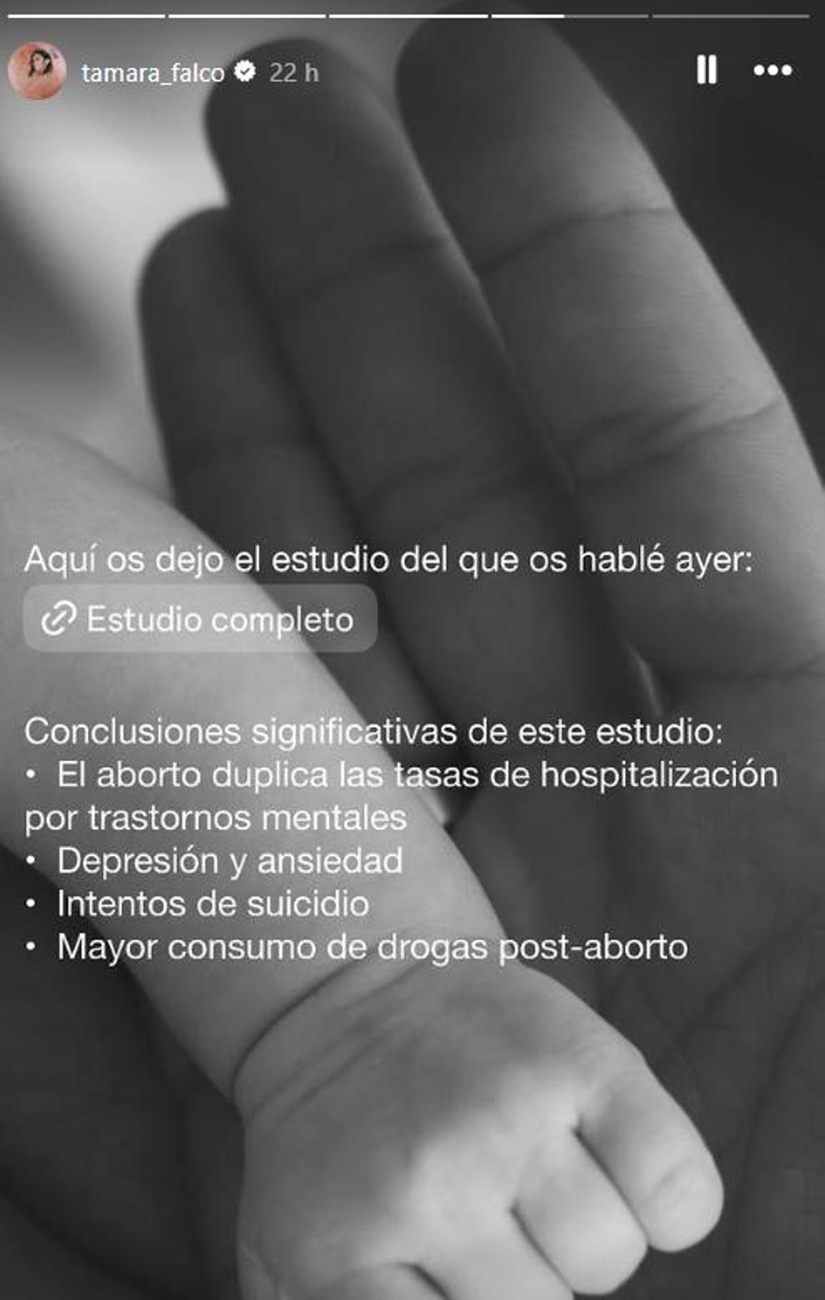 Storie de Tamara Falcó.