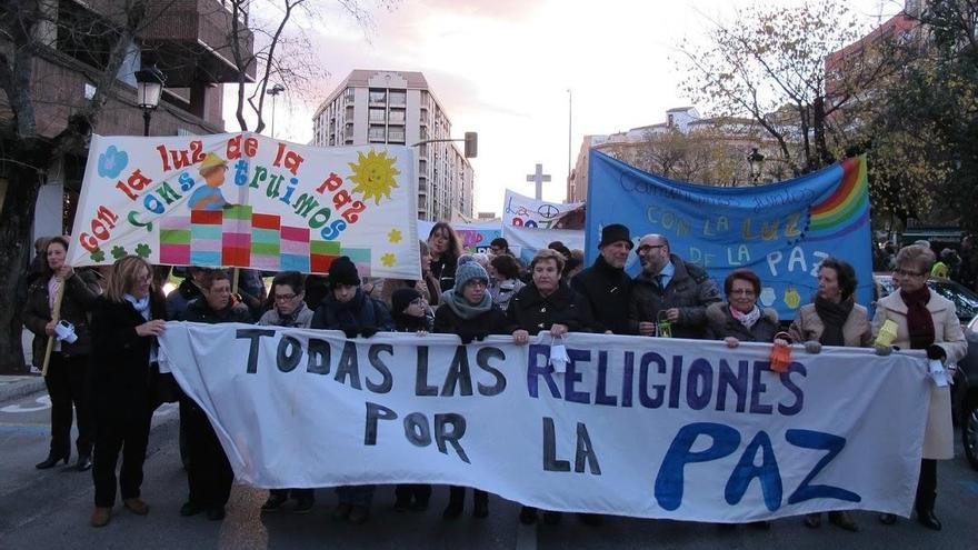 Un millar de personas de varias confesiones marchará en Cáceres por la paz