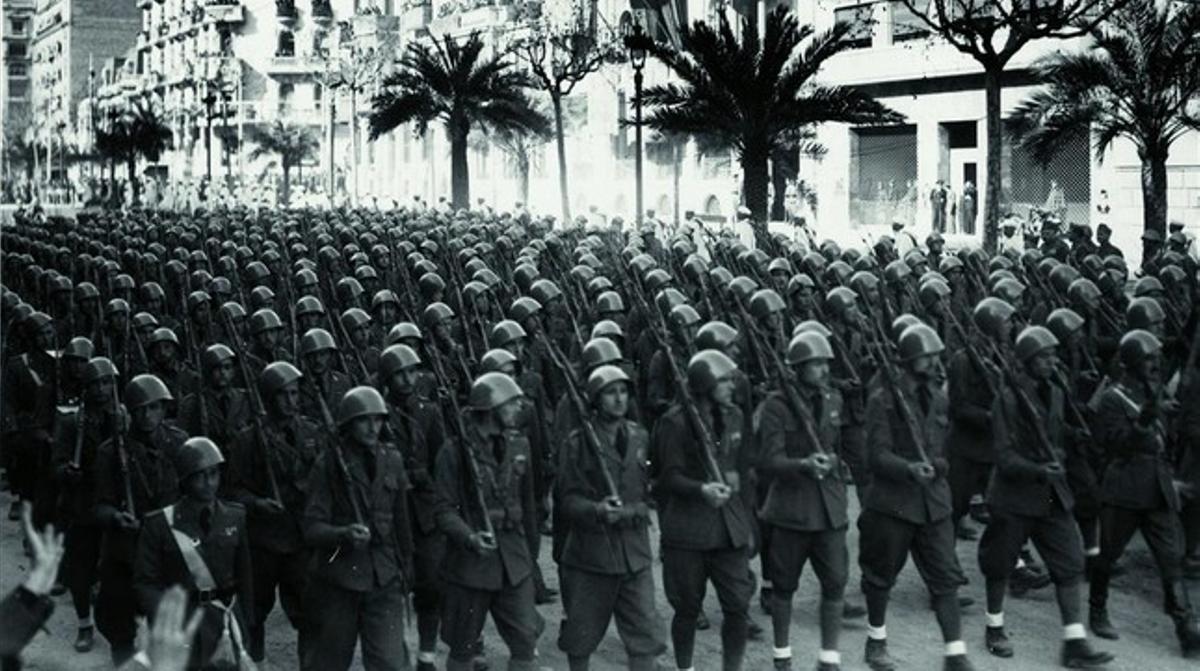 Secuelas de la guerra civil en Barcelona