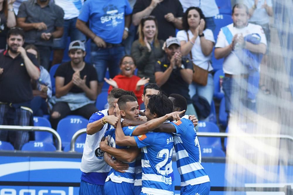 El Dépor le gana al Oviedo sobre la hora