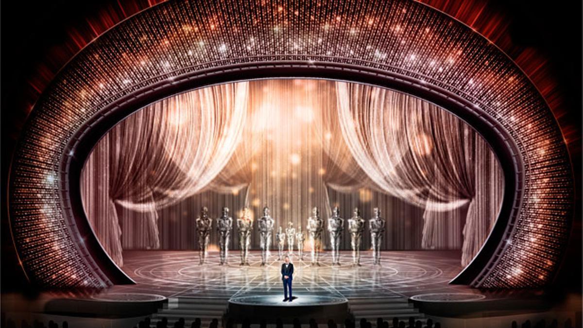 Escenario de los Oscar 2018