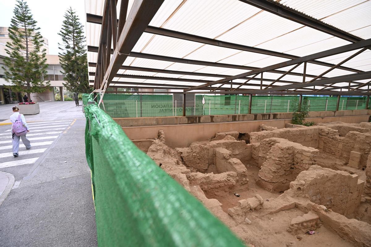 Los Baños Árabes, en los que se debe acometer una intervención para musealizarlos.