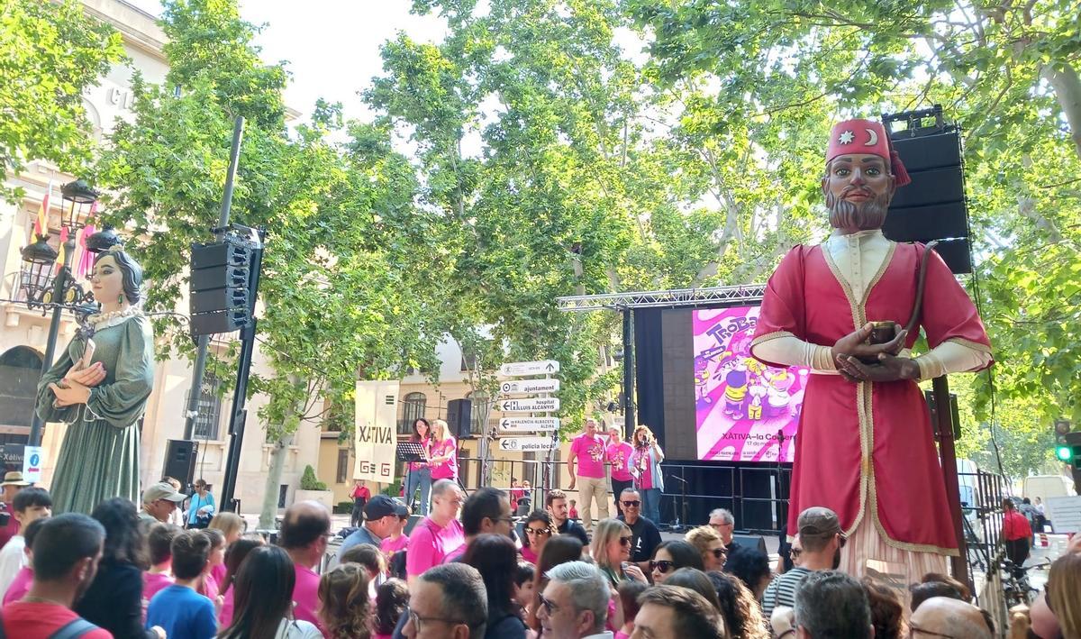 Trobada d'Escoles en València a la Costera de 2025, celebrada a Xàtiva.