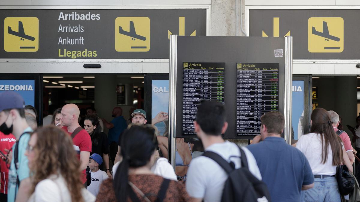 Große Verspätungen auf dem Flughafen Mallorca.