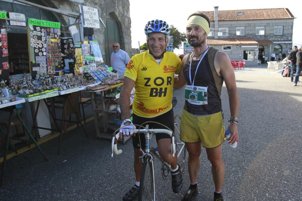 El corredor fue el ganador a pie del Desafío Santa Trega en un duelo con Álvaro Pino, que terminó undécimo en su bicicleta