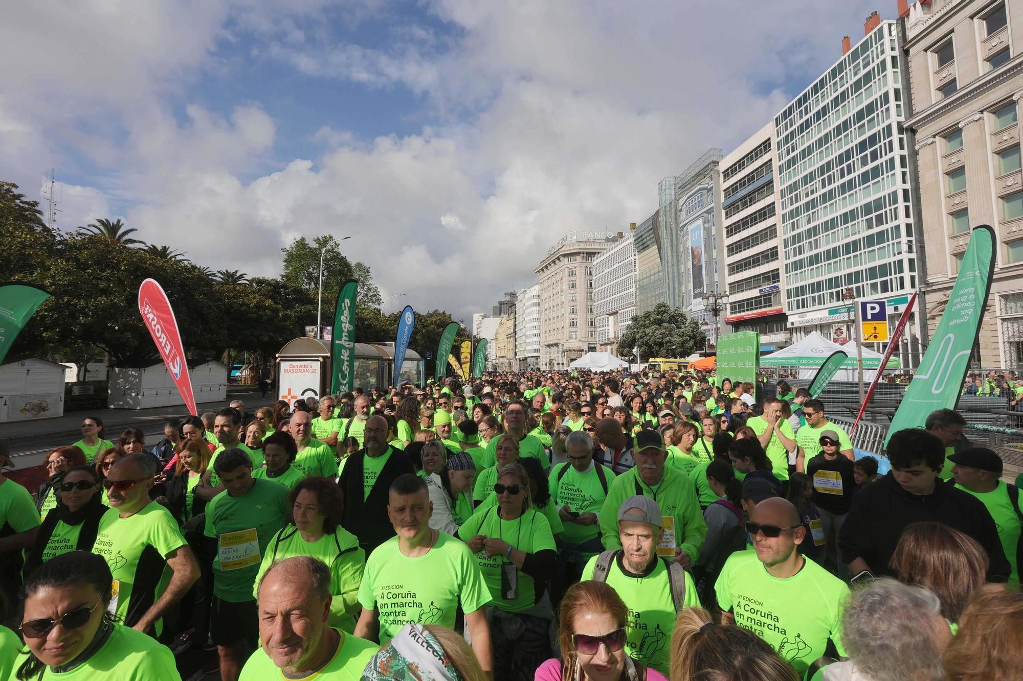 XI Andaina solidaria: A Coruña en marcha contra el cáncer