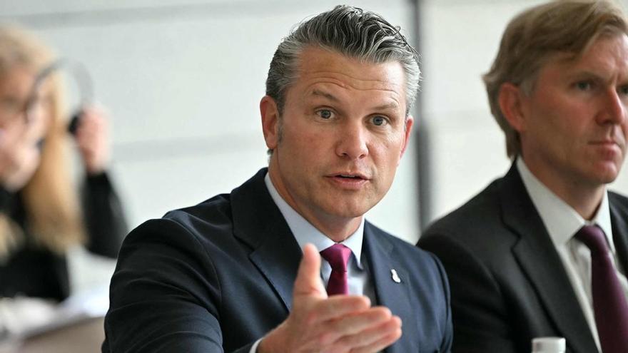 Hegseth compara el desembarco de Normandía con la 