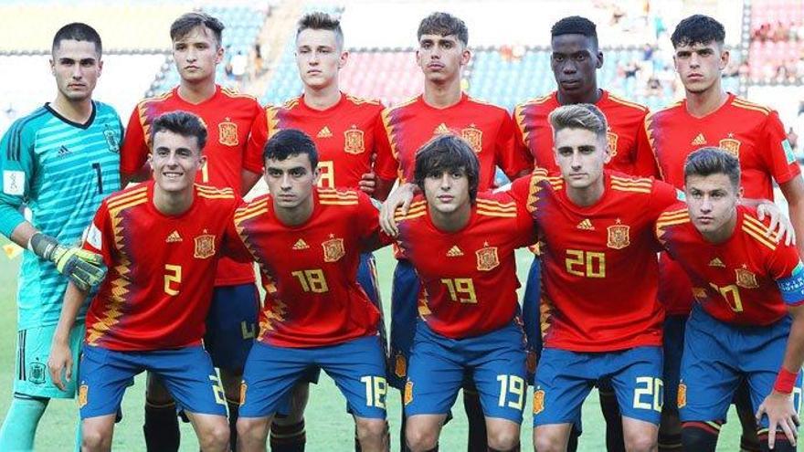 España sub-17 golea en el Mundial con un tanto Germán Valera