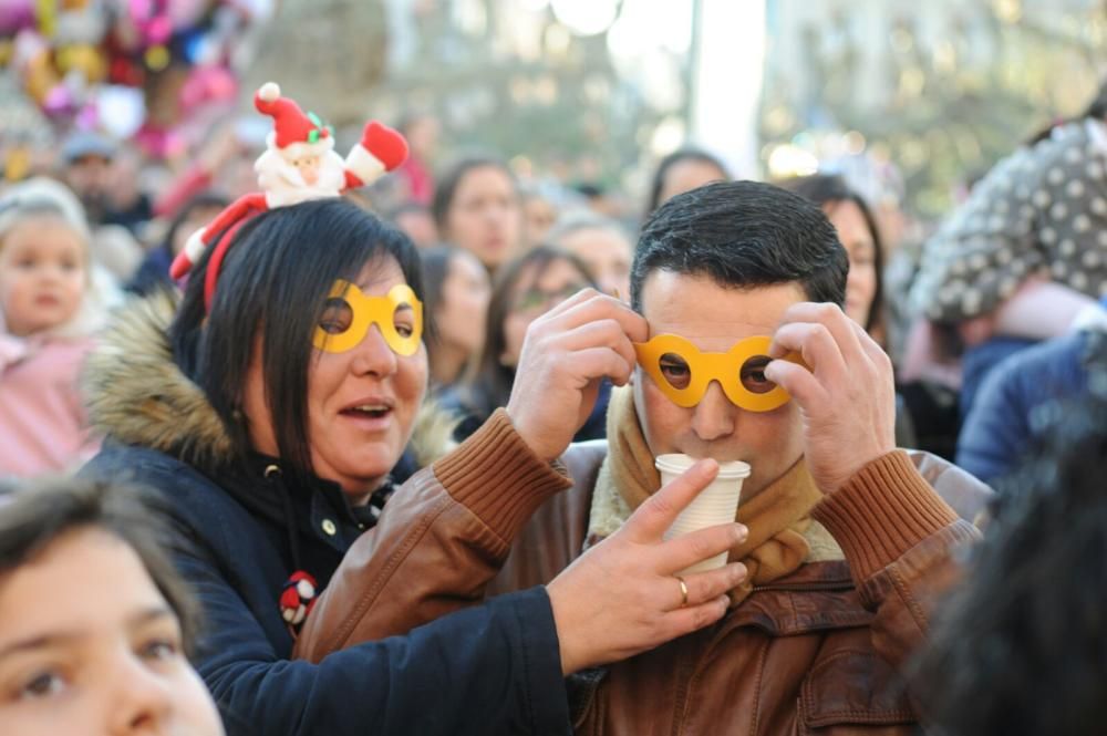 Celebración anticipada de Año Nuevo en Vilagarcía