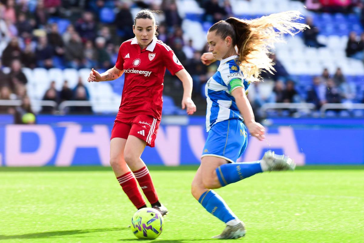 El Dépor Abanca - Sevilla, en imágenes