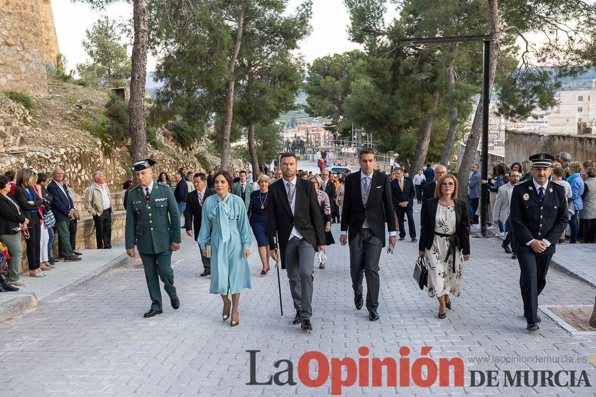 Procesión de subida a la Basílica en las Fiestas de Caravaca