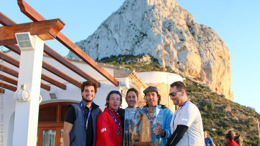 El equipo de Calpe 1, ganador de la Match Race