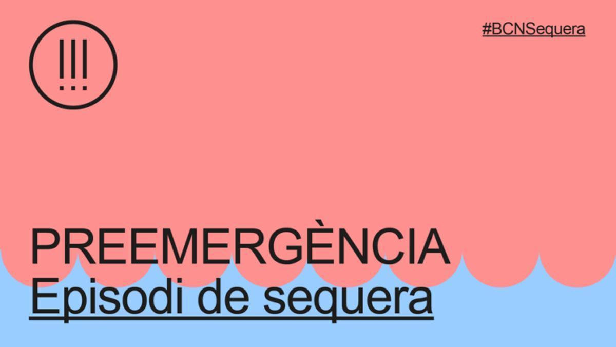 L’Agència Catalana de l’Aigua ha activat una nova fase de preemergència no prevista inicialment en el Pla sequera. L’Agència Catalana de l’Aigua ha activat una nova fase de preemergència no prevista inicialment en el Pla sequera.