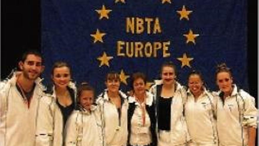 Grup del Club Twirling Pont de Vilomara a l&#039;europeu d&#039;Amsterdam