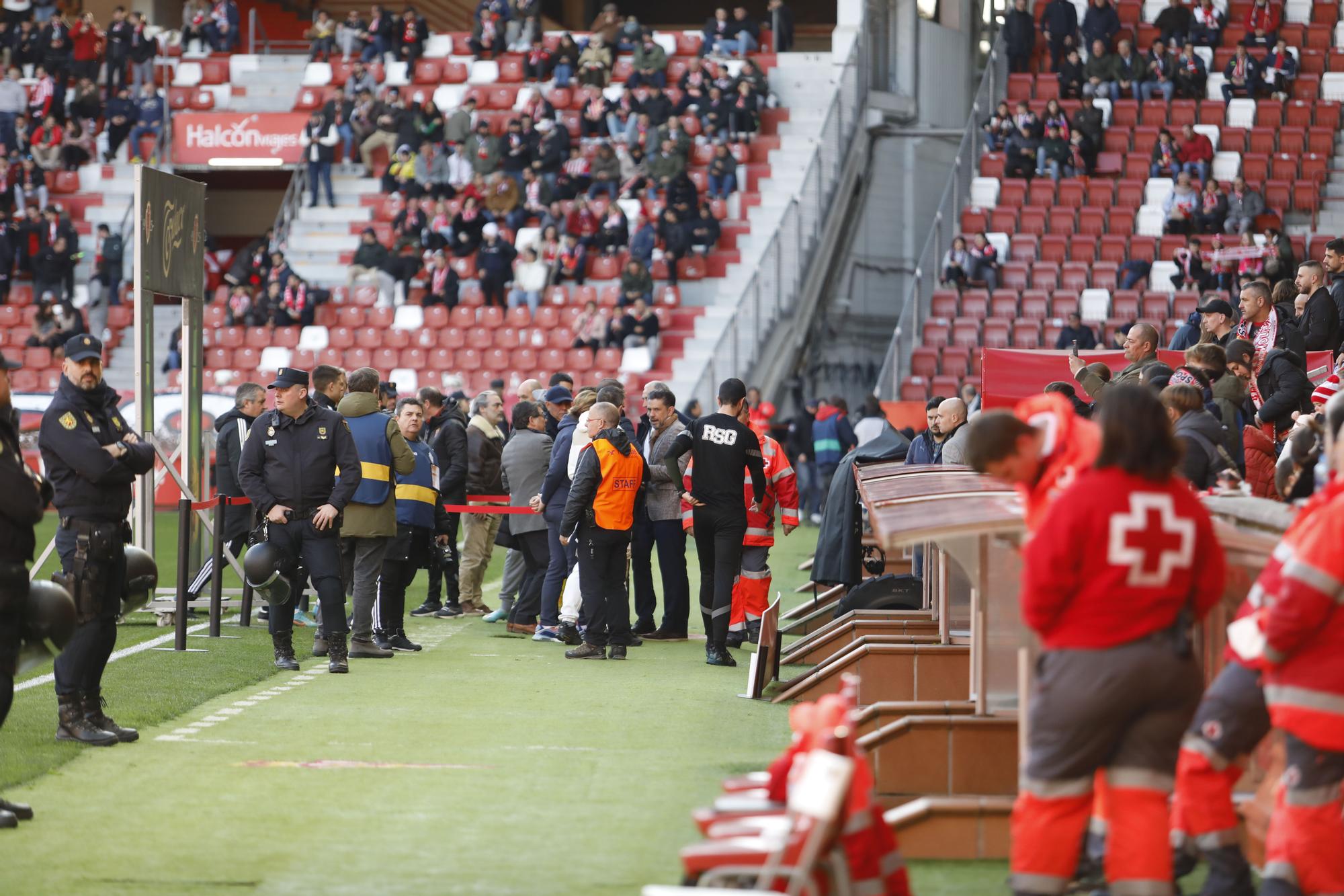 EN IMÁGENES: El encuentro entre el Sporting y el Real Zaragoza