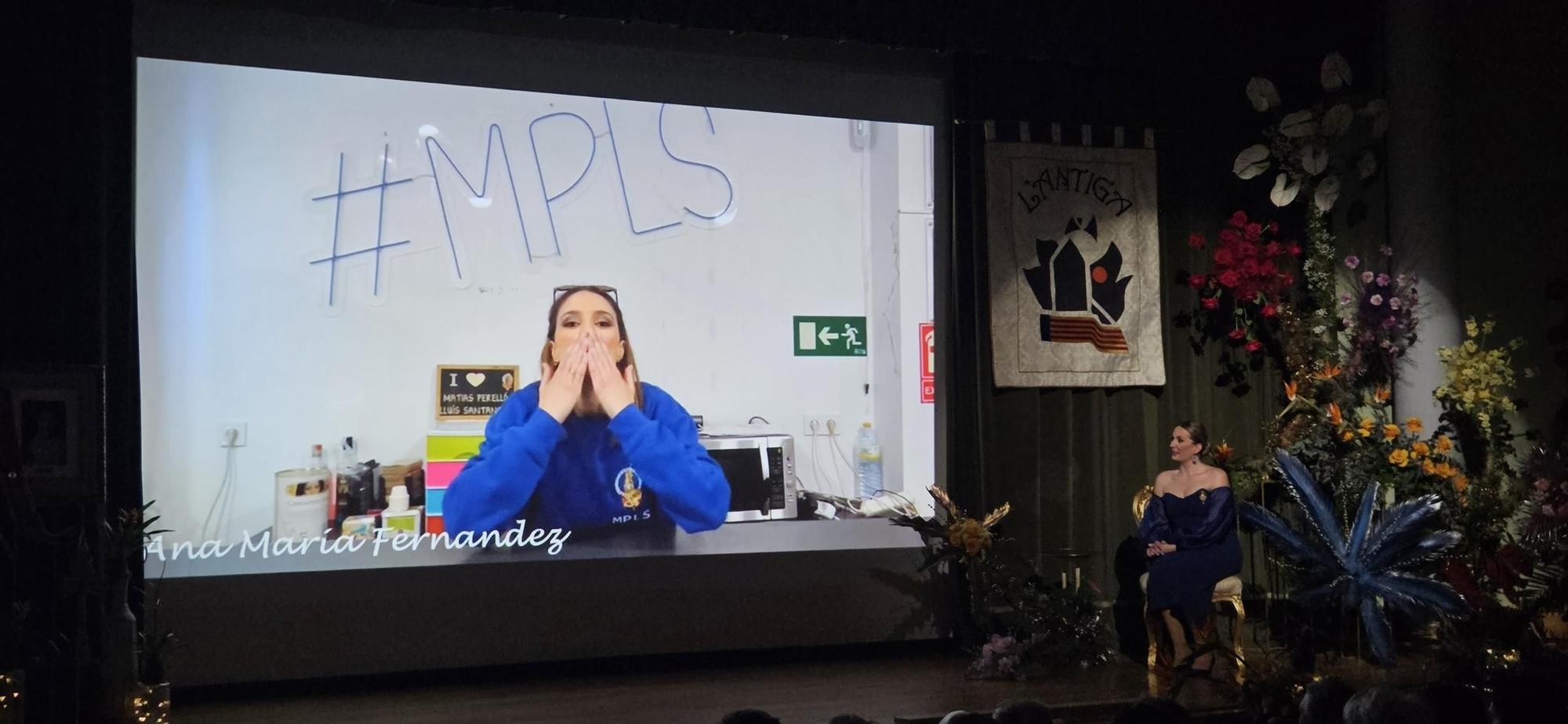 L'Antiga y las Fallas reconocen el año más feliz de Laura Mengó