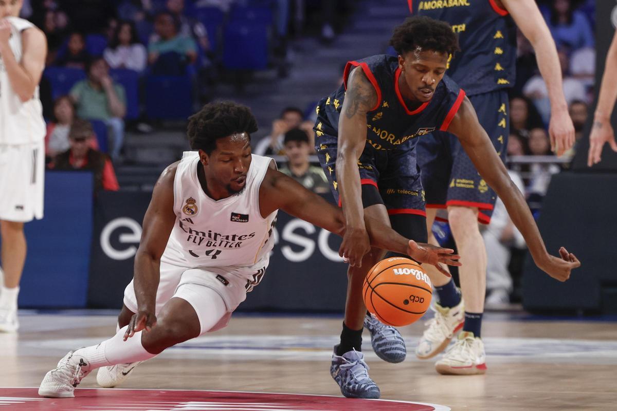 97-90. El Real Madrid resucita con valentía ante el MoraBanc Andorra