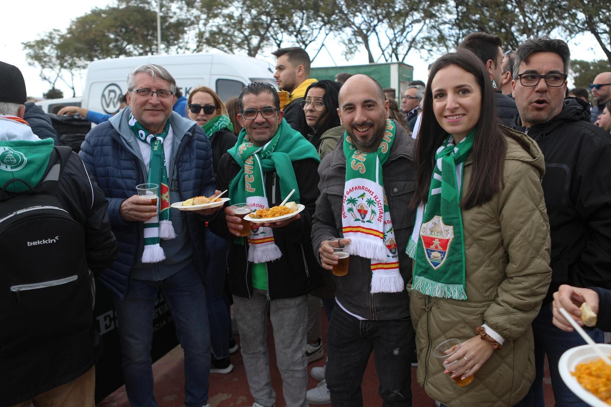 FOTOS: Las imágenes del encuentro de peñas del FC Cartagena y el Elche